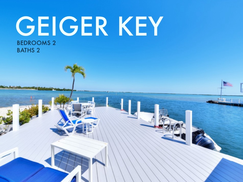 Windy Point Oceanfront in Geiger Key — waterfront deck. View rental details.